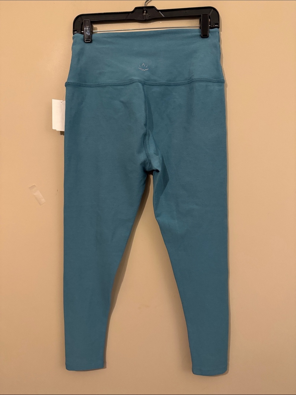 NWOT- BEYOND YOGA HIGH WAIST MIDI LEGGING DEEP, AQUA HEATHER, XL - Picture 6 of 10